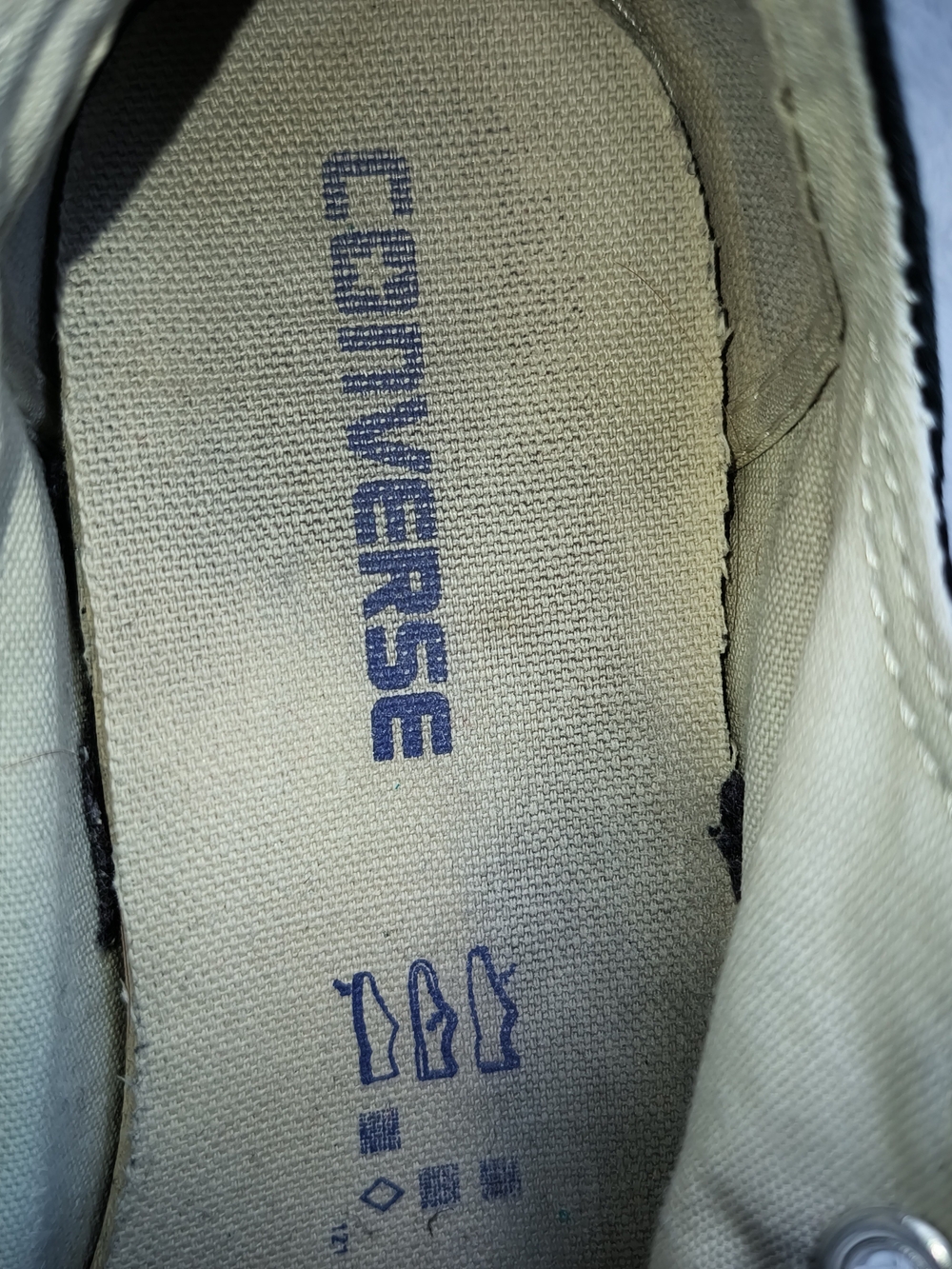 Converse Black Low Top Chuck Taylor Sneakers - Picture 7 of 8